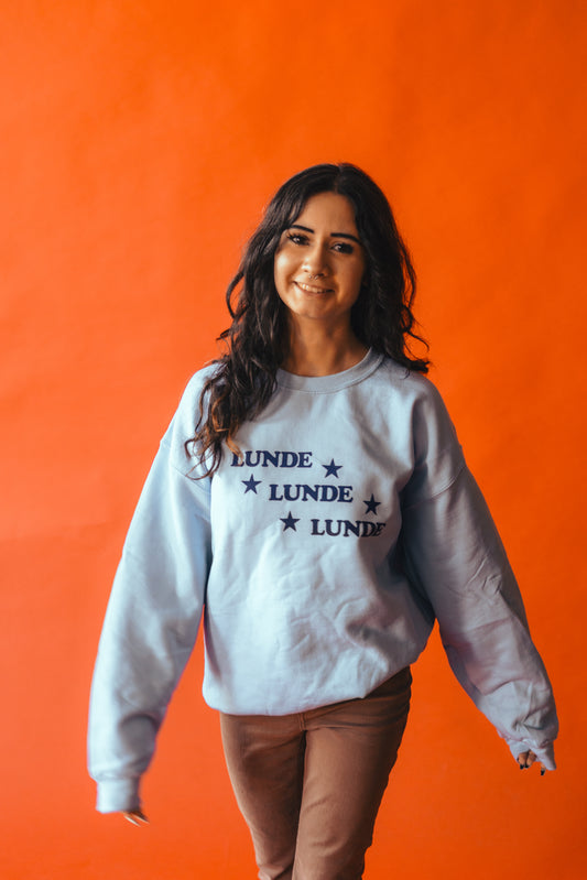 Lunde Blue Sweatshirt